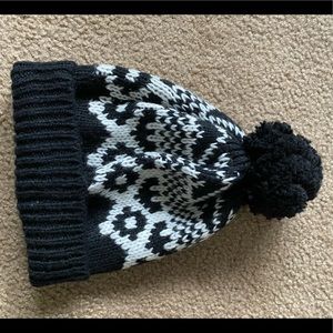 Knit Patterned Winter Hat